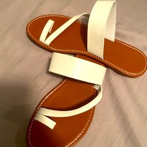 White Sandals